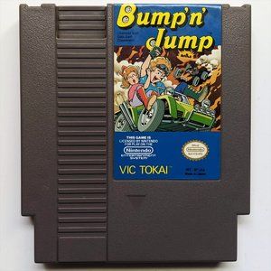 Nintendo NES Bump N Jump Video Game Cartridge Only Vintage Vic Tokai 1988